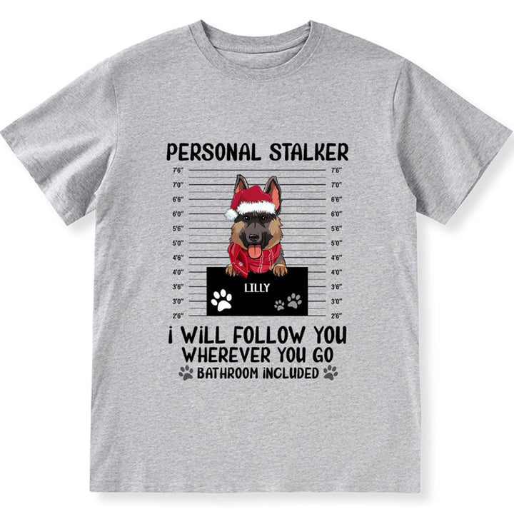 Personal Stalker 3 - Personalized Custom Christmas Unisex T-shirt