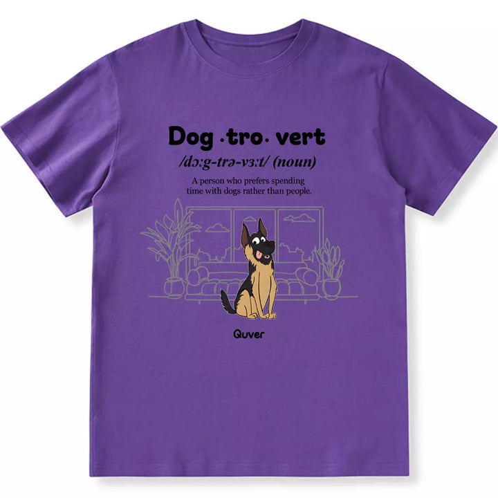 Dog Tro Vert - Personalized Custom Unisex T-Shirt