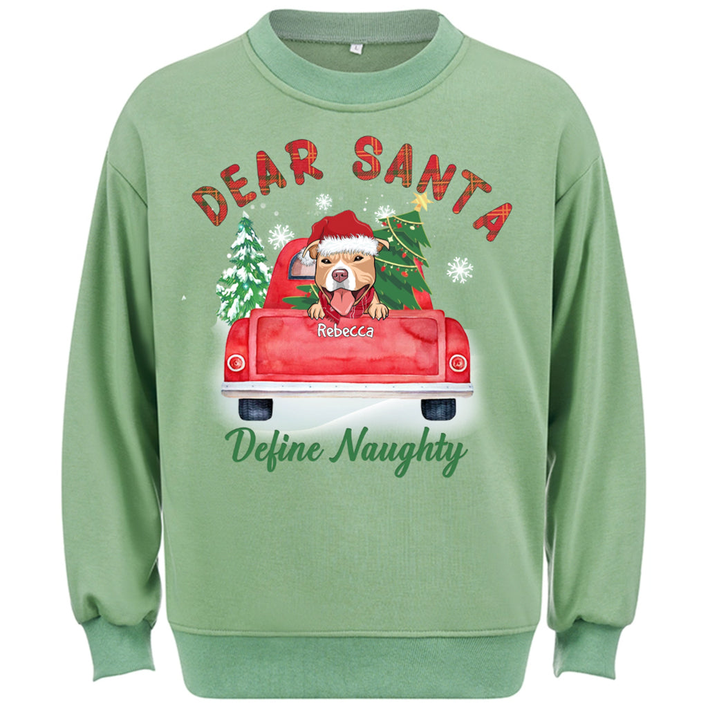 Dear Santa - Personalized Custom Christmas Sweatshirt