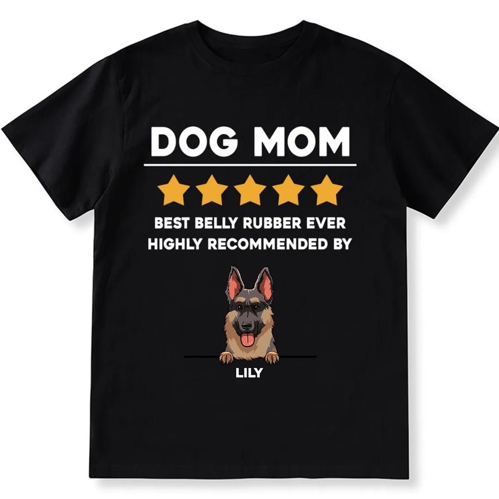 Review Dog Mom/Dad - Personalized Custom Unisex T-shirt