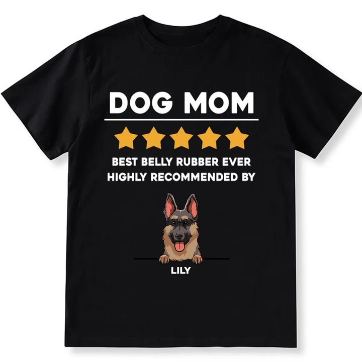 Review Dog Mom/Dad - Personalized Custom Unisex T-shirt