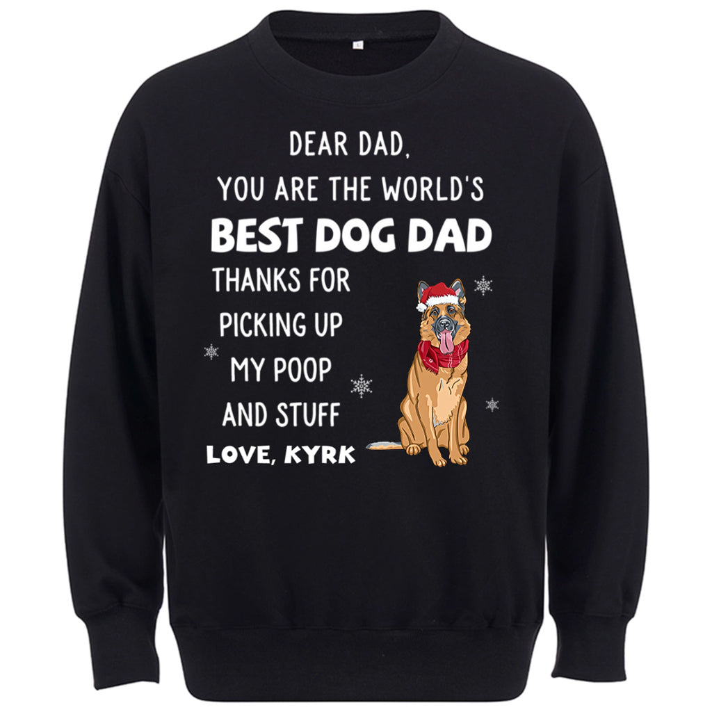 Thank You Dad/Mom - Personalized Custom Christmas Sweatshirt