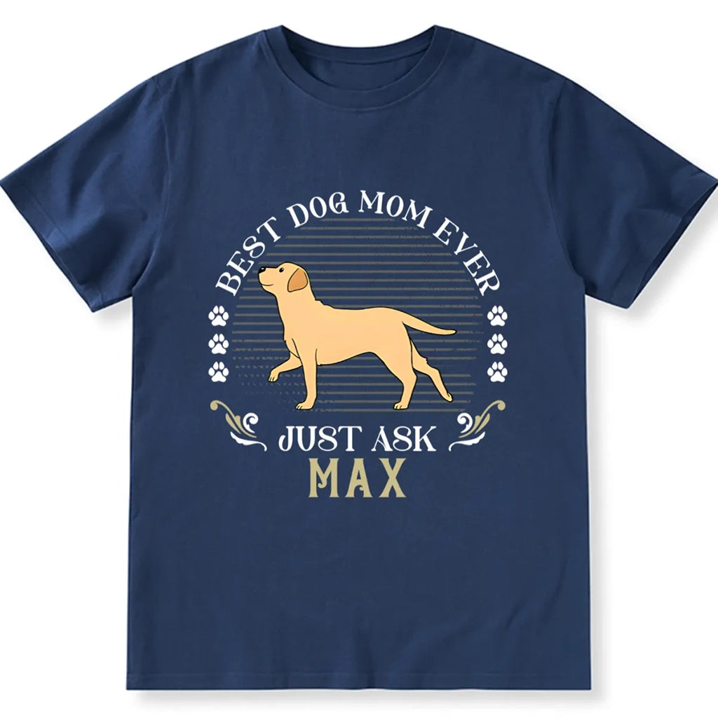 Best Walking Dog Dad Mom - Personalized Custom Unisex T-shirt