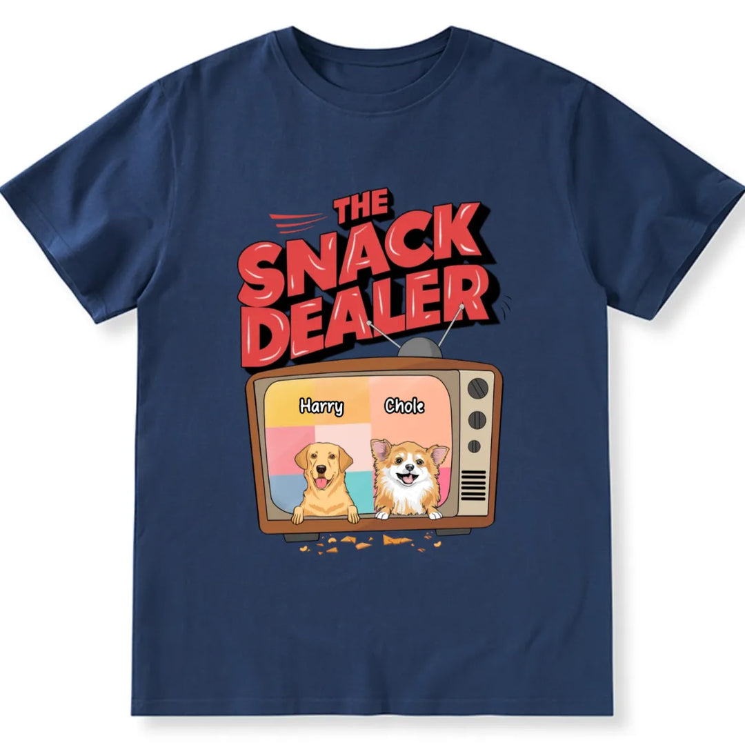 The Snack Dealer - Personalized Custom Unisex T-shirt