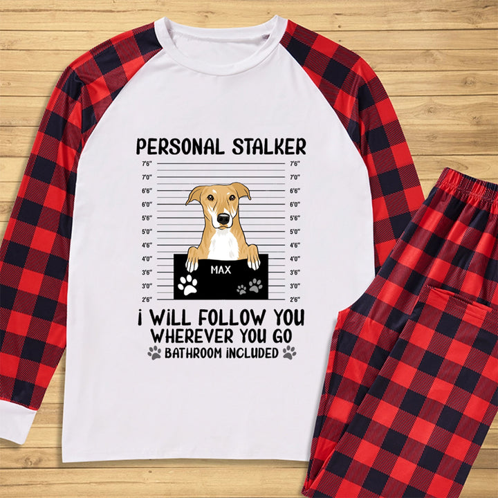 Personal Stalker - Personalized Custom Christmas Pajama Set