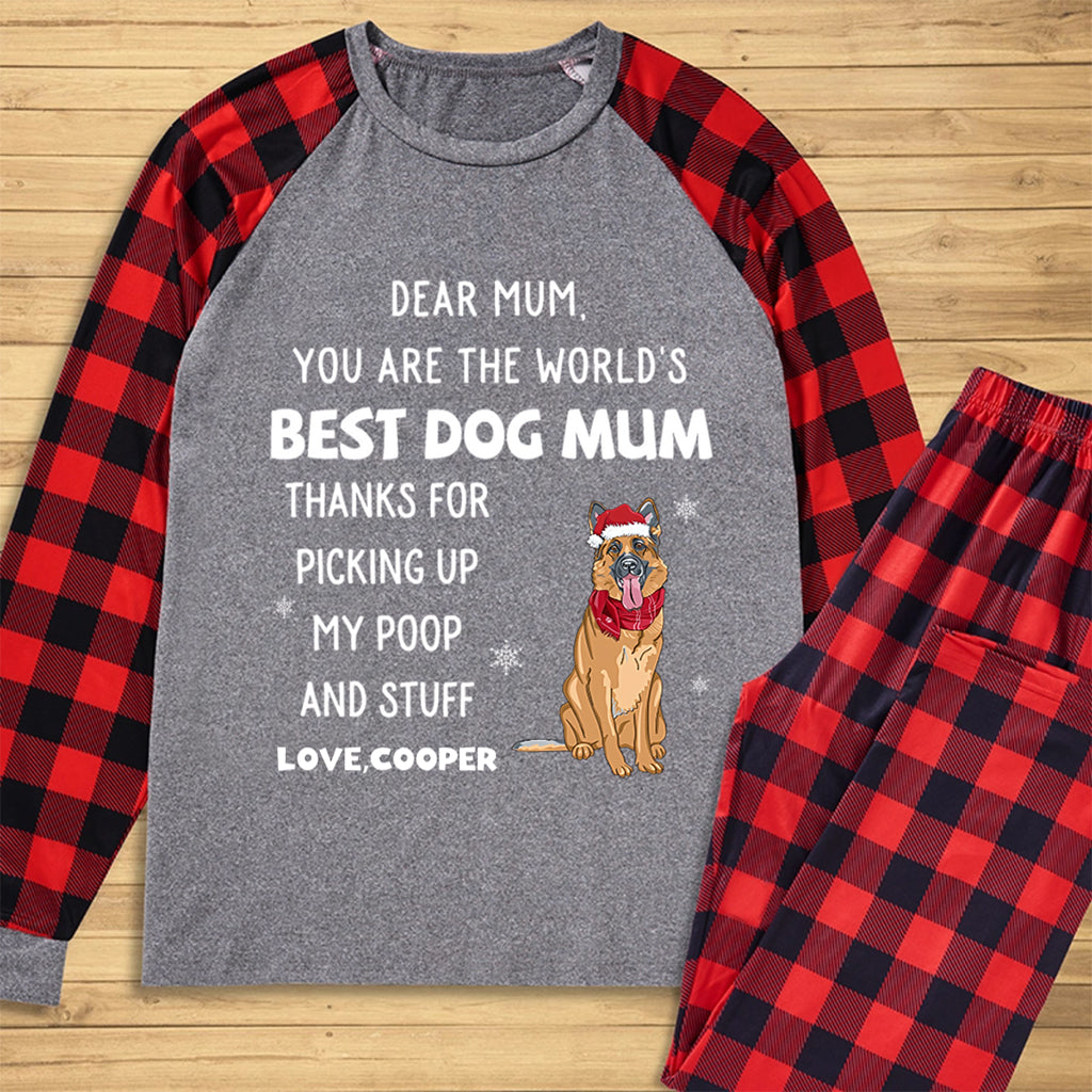 Thank You Dad/Mom - Personalized Custom Christmas Pajama Set