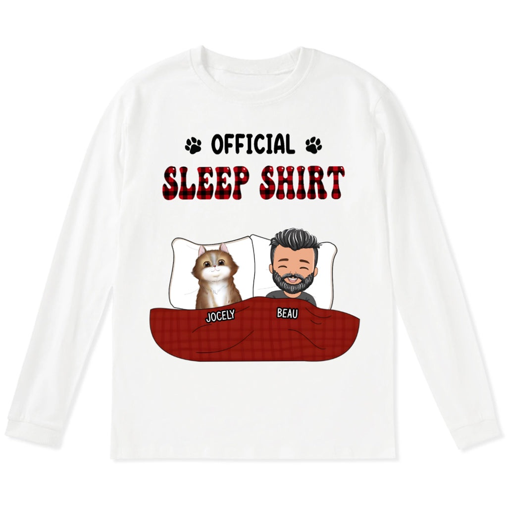 Official Sleepshirt - Personalized Custom Long Sleeve T-shirt