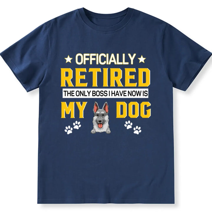 Officially Retired 2 - Personalized Custom Unisex T-shirt