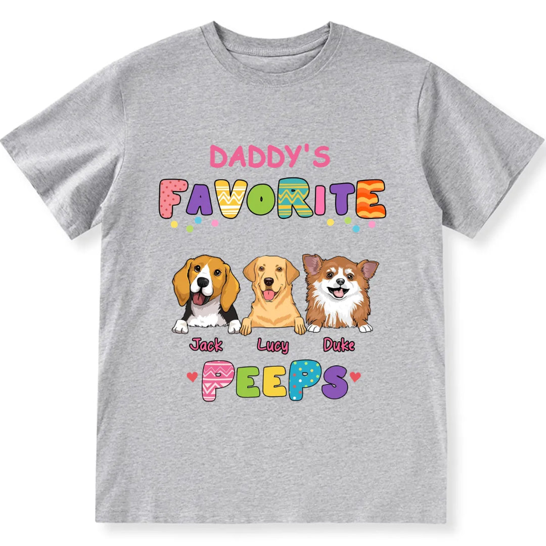 Favorite Peep For Easter Day - Personalized Custom Unisex T-shirt