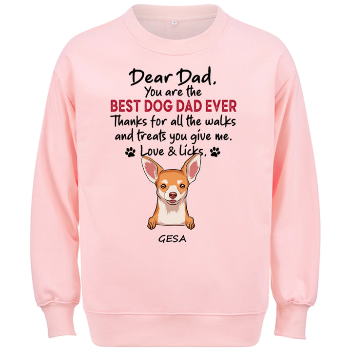 Walks And Treats - Personalized Custom Sweatshirt