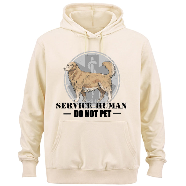 Service Human, Do Not Pet 13 - Personalized  Custom Hoodie