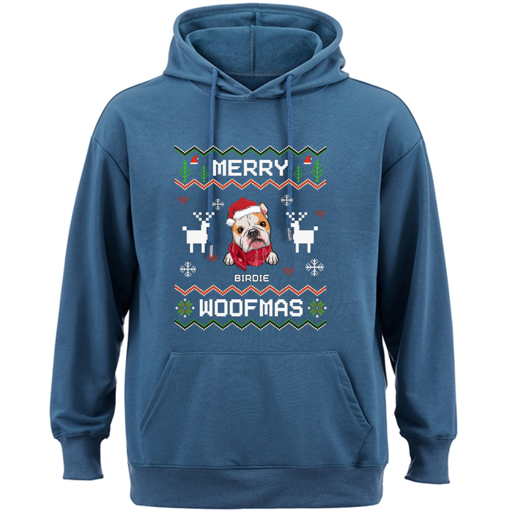 Merry Woofmas 2 - Personalized Custom Christmas Hoodie