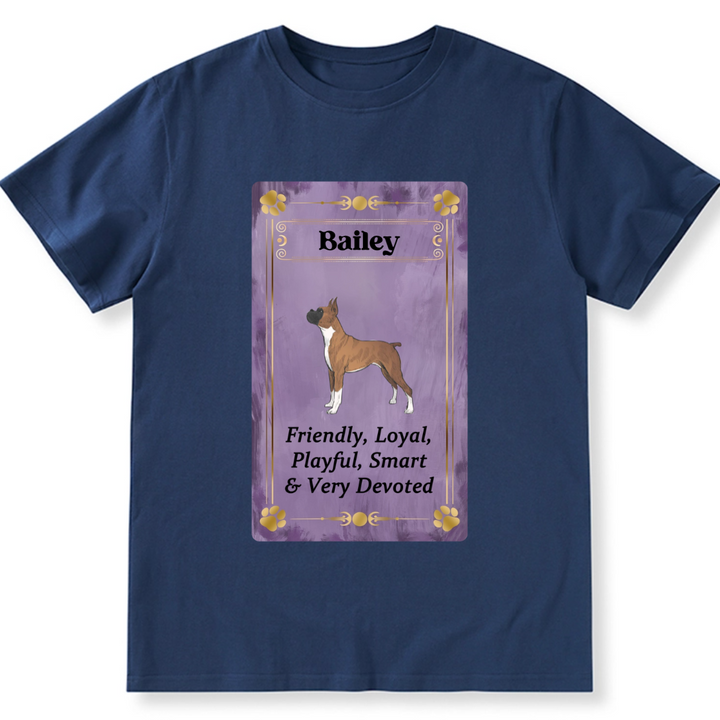 Dog Personality Trait Tarot Cards- Personalized Custom Unisex T-shirt