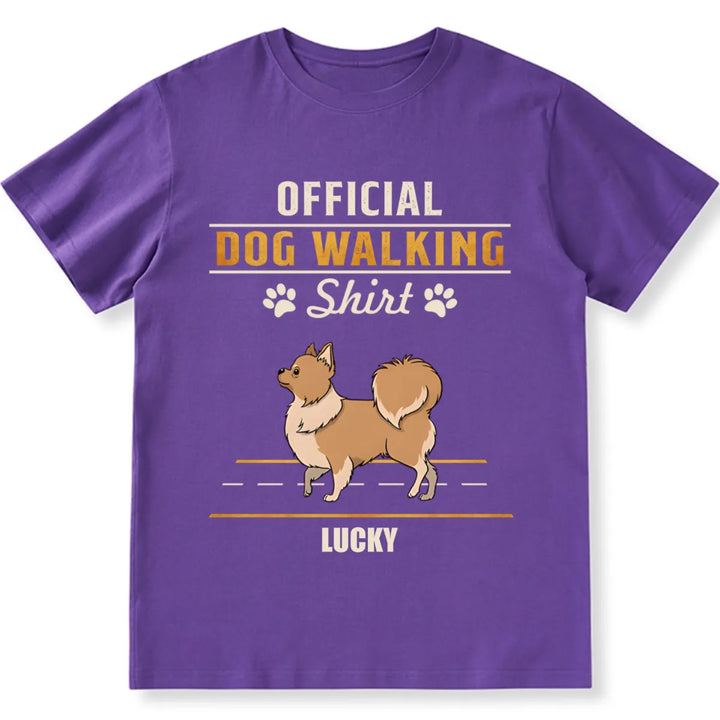 Official Walking Shirt - Personalized Custom Unisex T-shirt