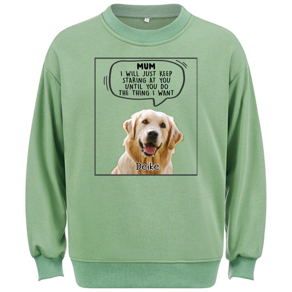 I Will Just -Personalized Custom Christmas Sweatshirt