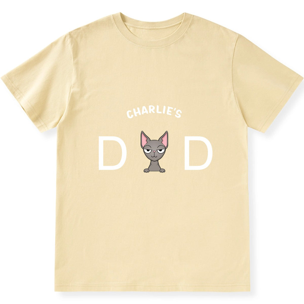 Cat Dad - Personalized Custom Unisex T-shirt