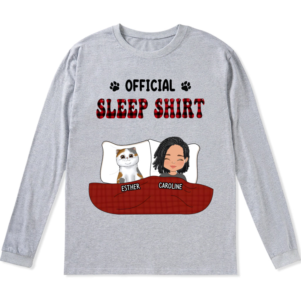 Official Sleepshirt - Personalized Custom Long Sleeve T-shirt