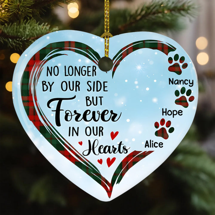 Forever In Our Hearts - Personalized Christmas Ornament