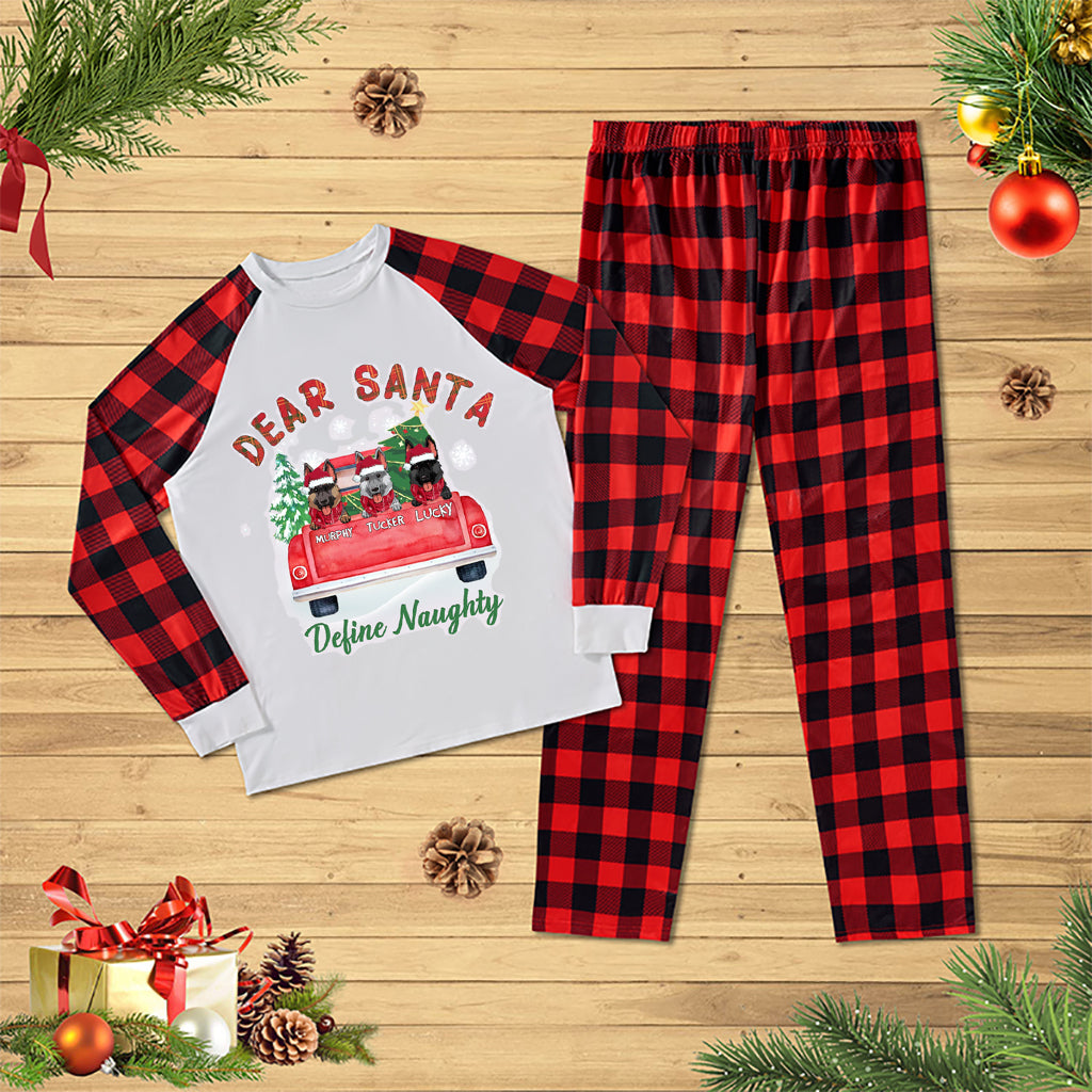 Dear Santa - Personalized Custom Christmas Pajama Set