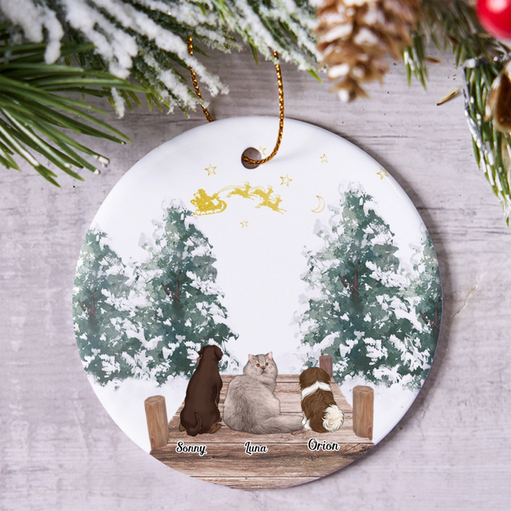 In Loving Memory - Personalized Christmas Ornament