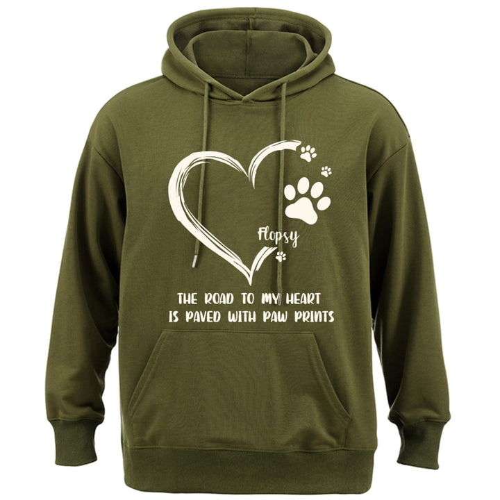 The Road To Heart - Personalized Custom Hoodie