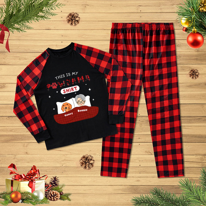 This is my PAWJAMA 2 - Personalized Custom Christmas Pajama Set