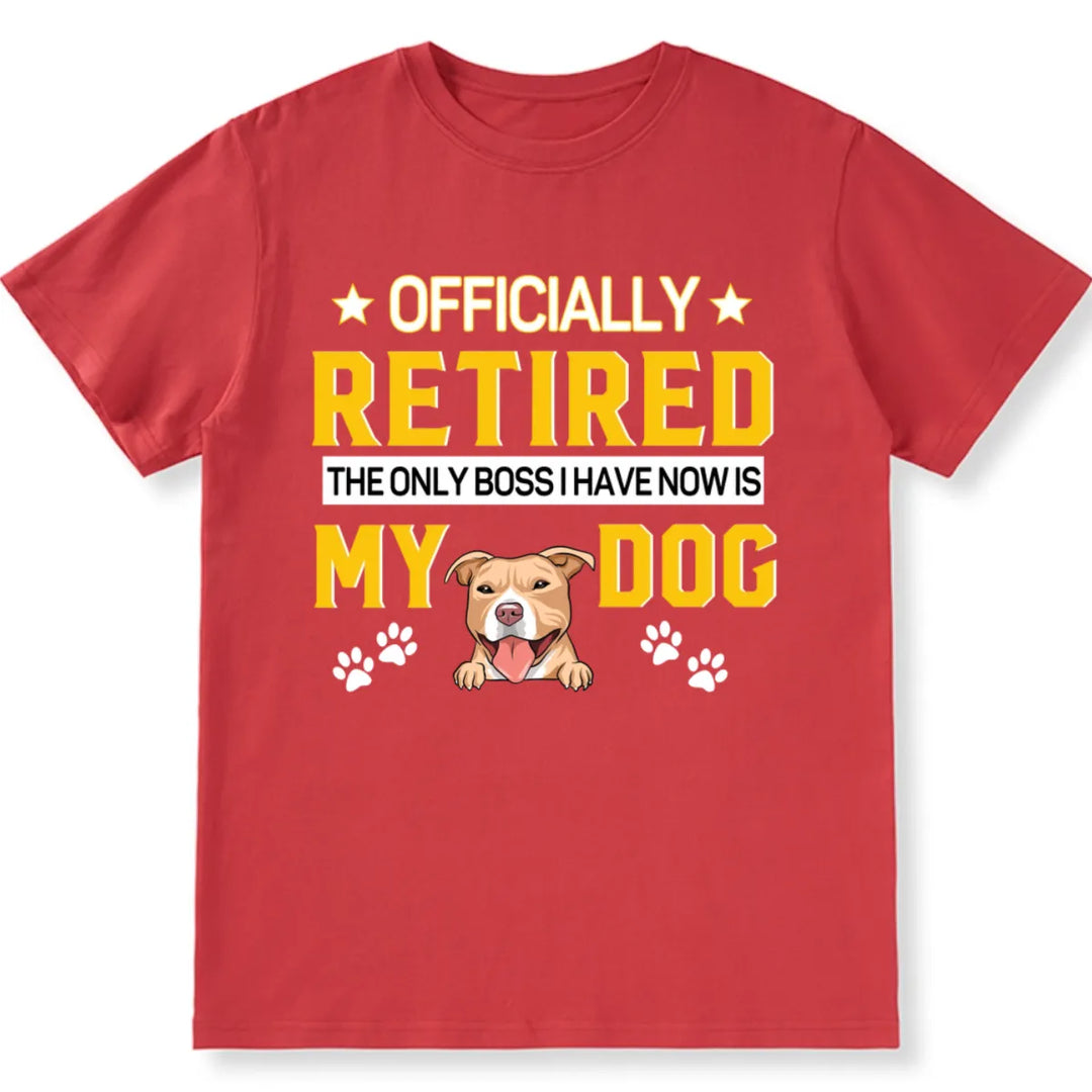 Officially Retired 2 - Personalized Custom Unisex T-shirt