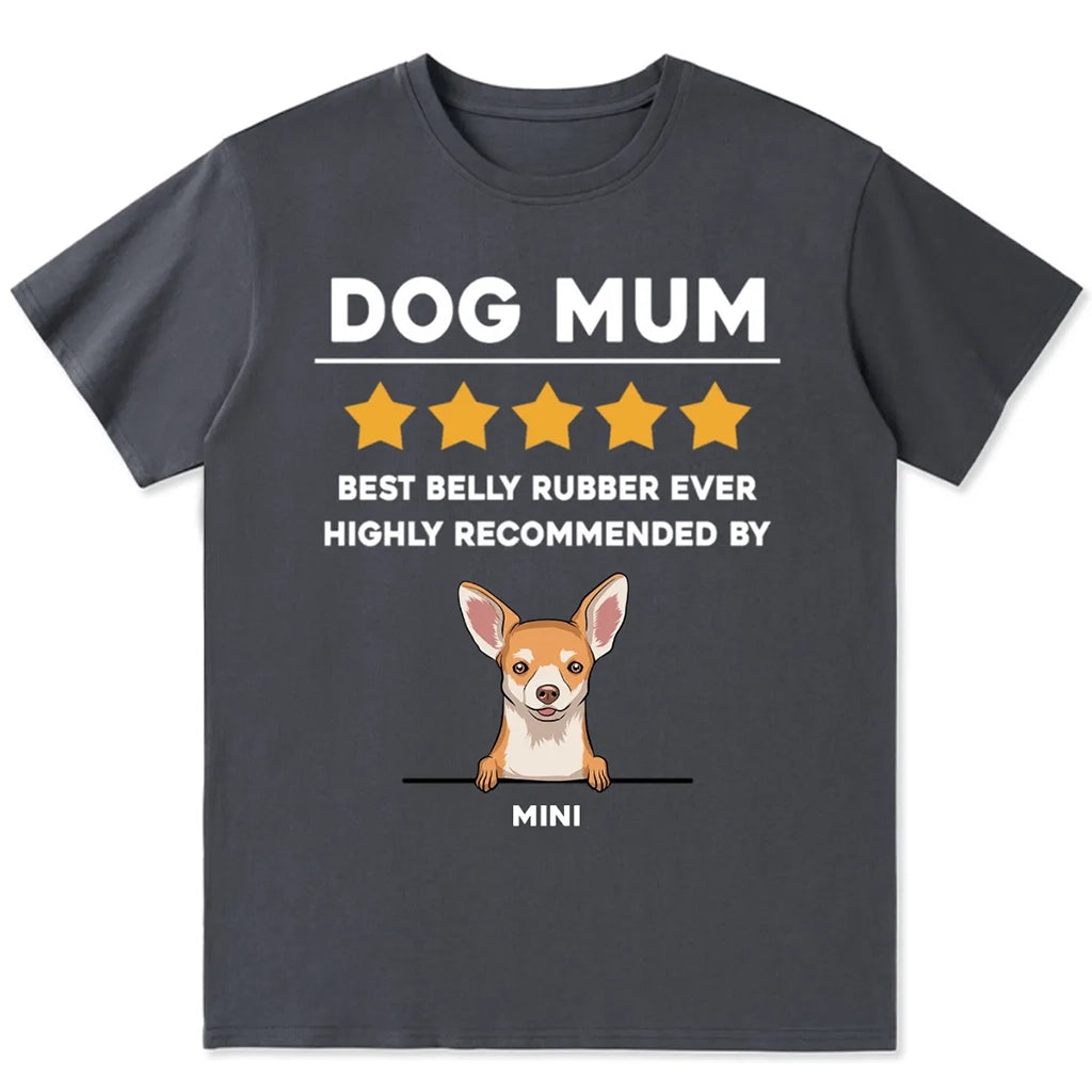 Review Dog Mom/Dad - Personalized Custom Unisex T-shirt