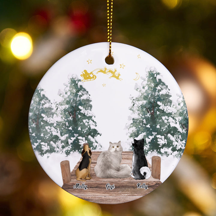 In Loving Memory - Personalized Christmas Ornament