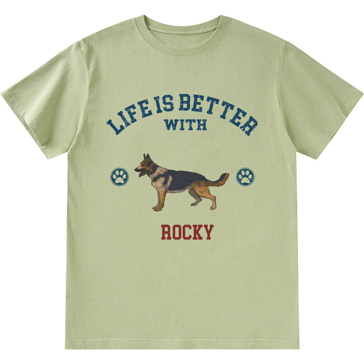 Life Is Better Retro - Personalized Custom Unisex T-shirt