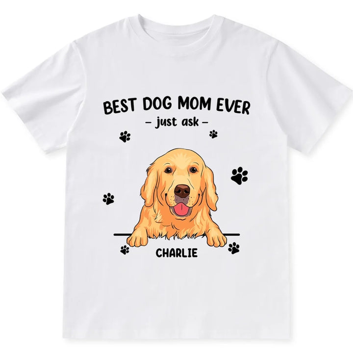 Best Dog Mom/Dad - Personalized Custom Unisex T-shirt