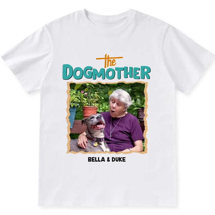 Dog Mom Photo - Personalized Custom Unisex T-shirt