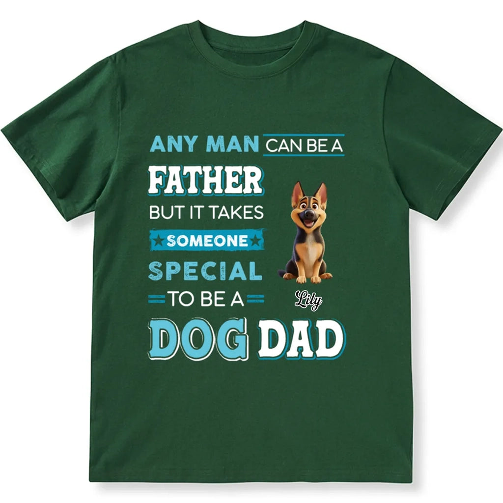 A Special Dog Dad - Personalized Custom Unisex T-shirt