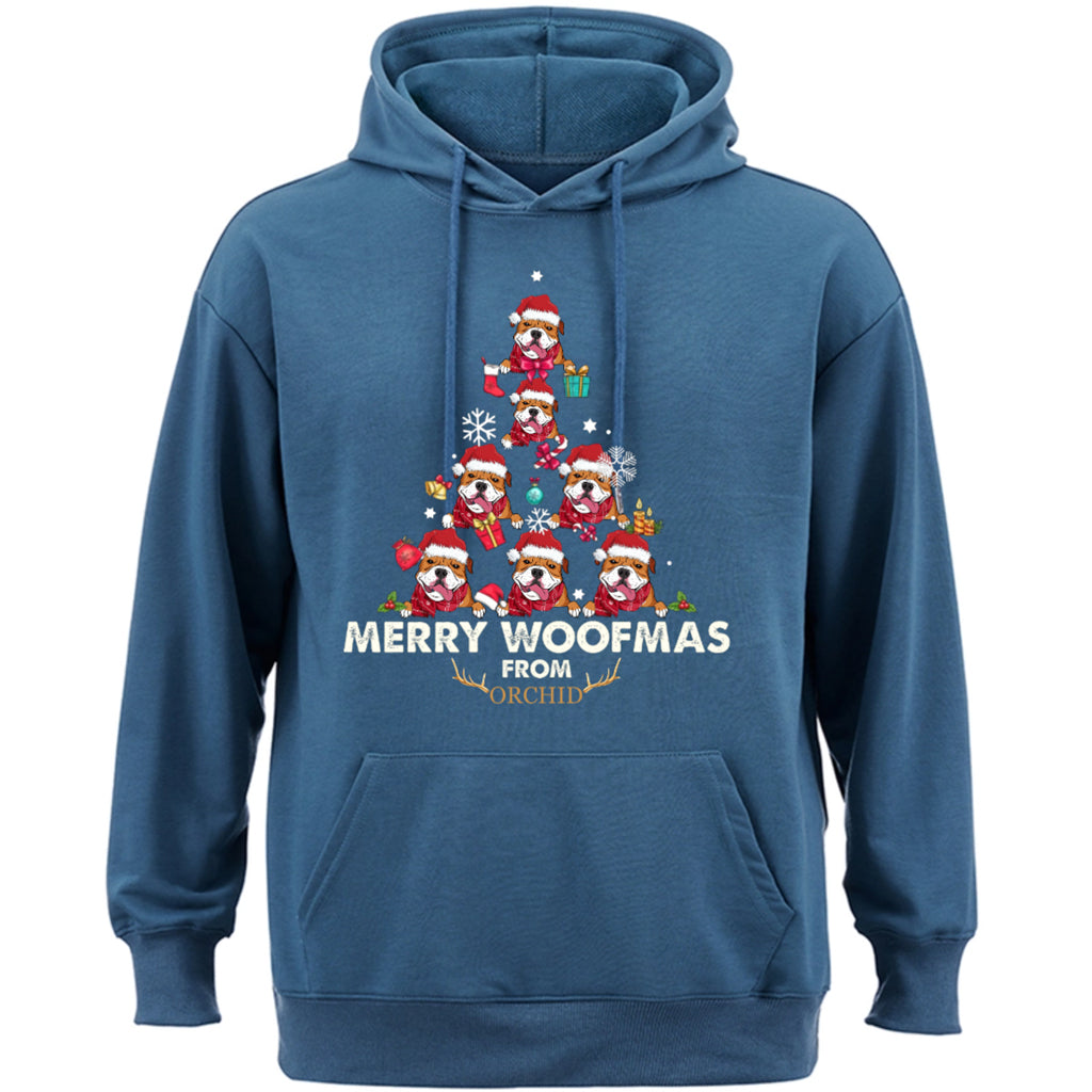 Merry Woofmas - Personalized Custom Christmas Hoodie