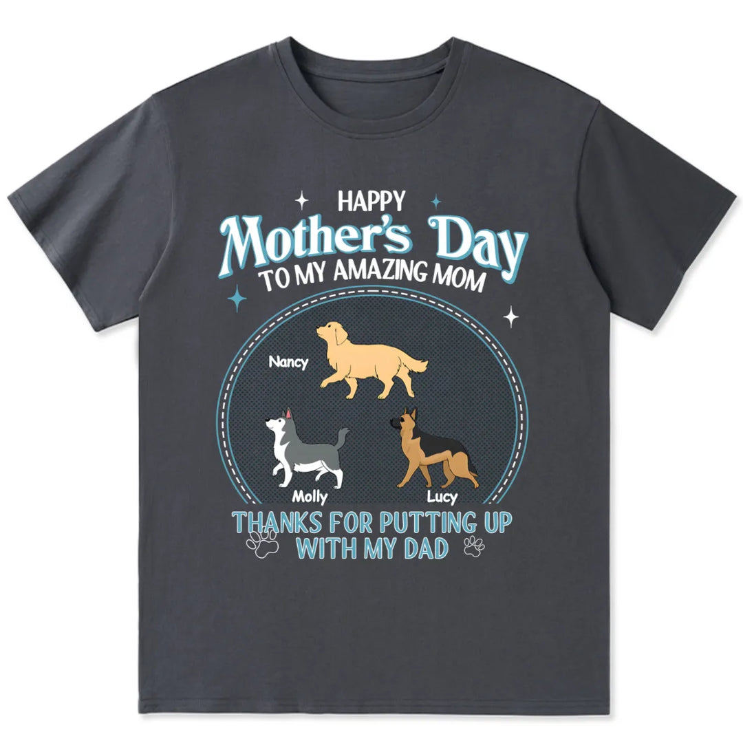 To My Amazing Mother - Personalized Custom Unisex T-shirt