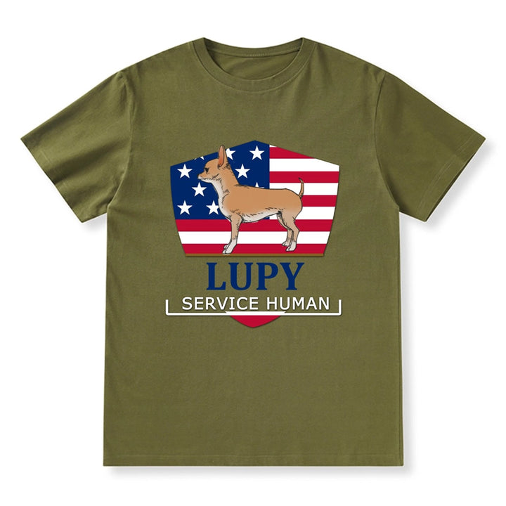 Service Human Logo - Personalized Custom T-shirt