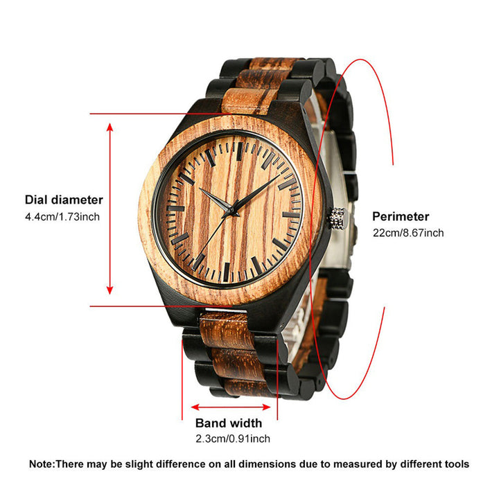 The Perfect Gift For Dog Lovers - Personalized Christmas Wooden Watch