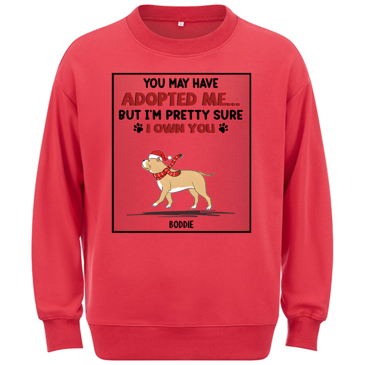 We Are Pretty Sure We Own You -Personalized Custom Christmas Sweatshirt