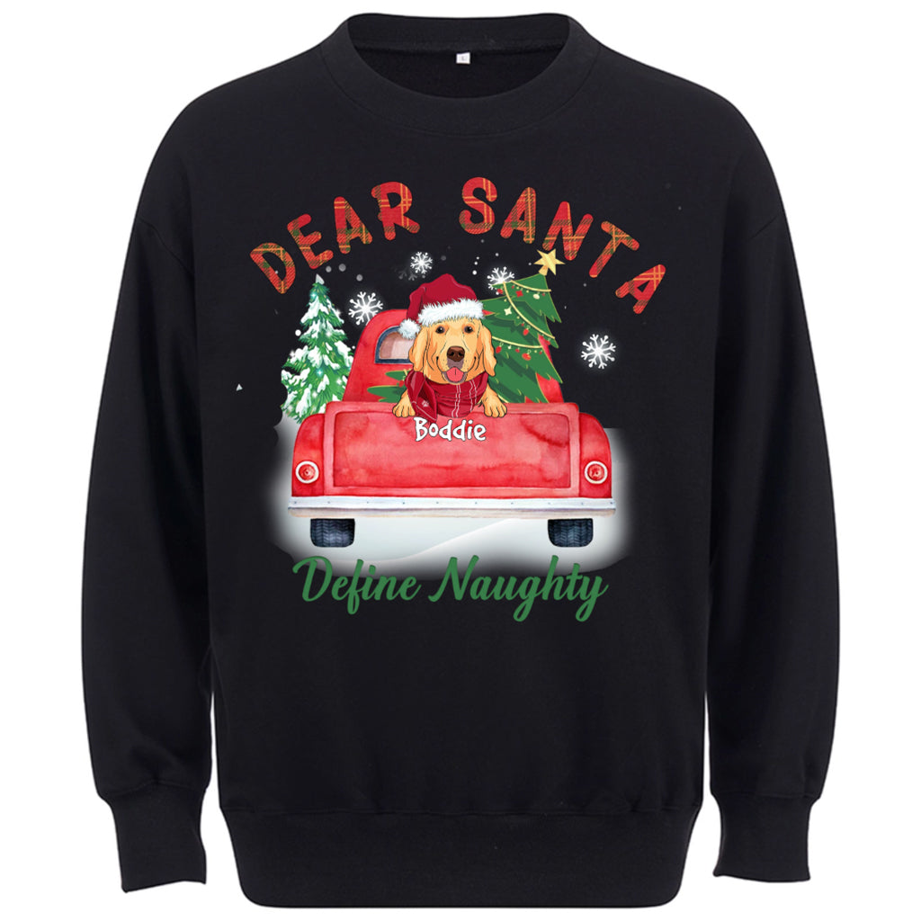 Dear Santa - Personalized Custom Christmas Sweatshirt