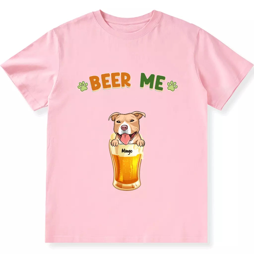 I'm Not Irish I Just Love Beer And Dogs - Personalized Custom Unisex T-Shirt