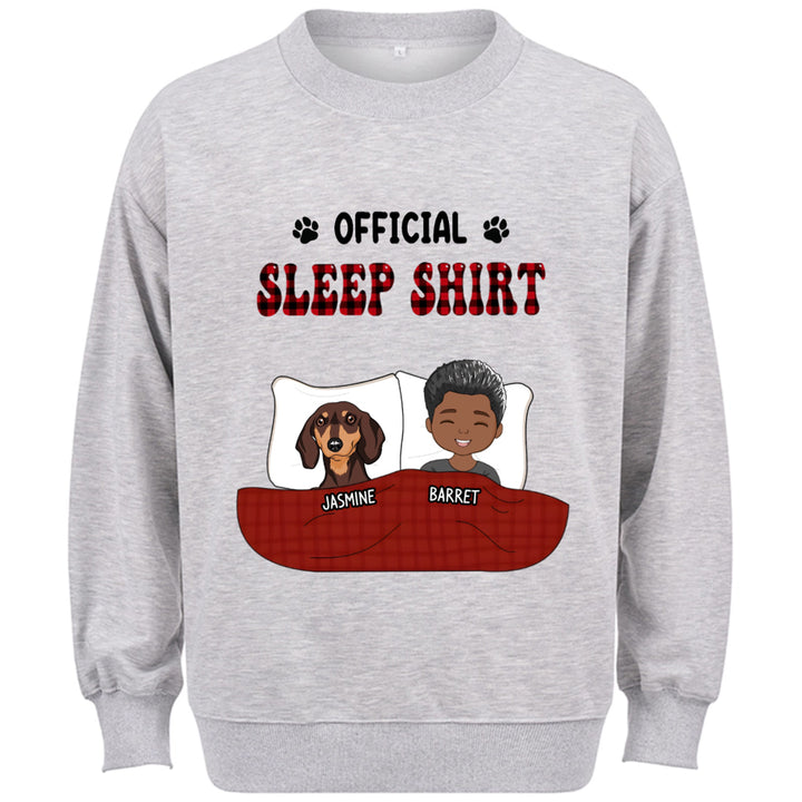 Official Sleepshirt - Personalized Custom Sweatshirt