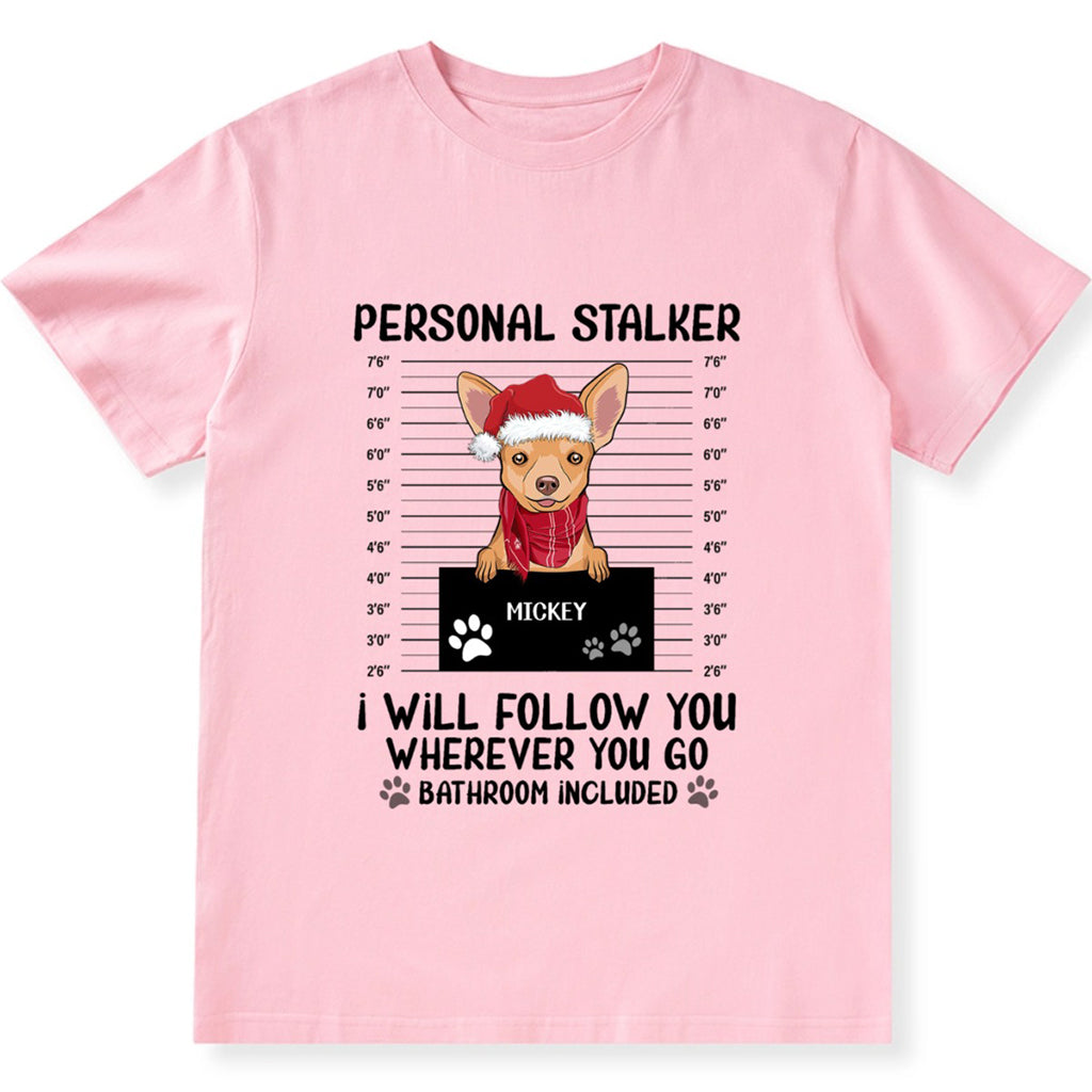 Personal Stalker 3 - Personalized Custom Christmas Unisex T-shirt