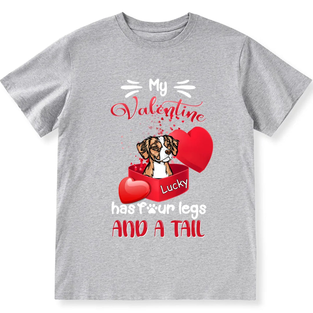 My Valentine's Day Love Gift Box - Personalized Custom Unisex T-shirt