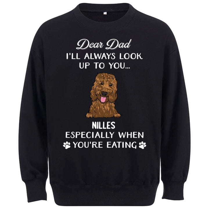 Special Edition Christmas：Always Look Up To You - Personalized Custom Christmas Sweatshirt