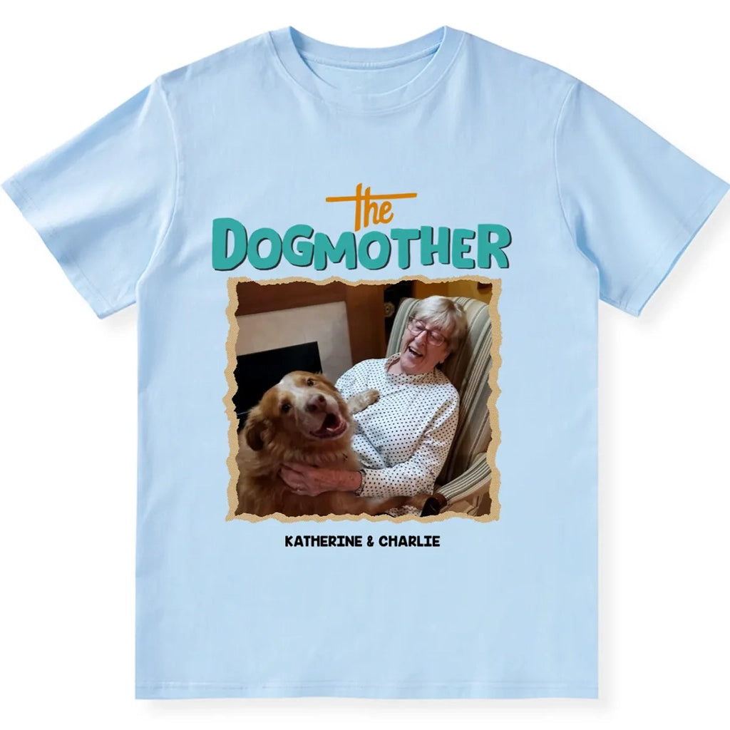 Dog Mom Photo - Personalized Custom Unisex T-shirt