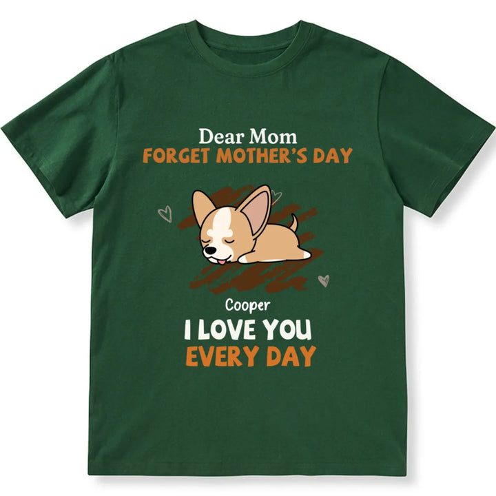 Woof My Dad Every Day - Personalized Custom Unisex T-shirt