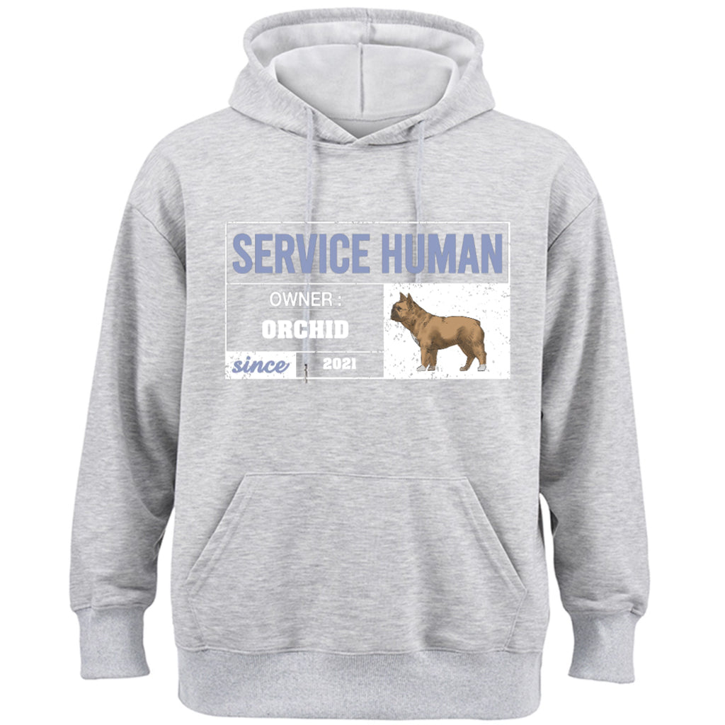 Service Human Logo 4 - Personalized Custom Hoodie