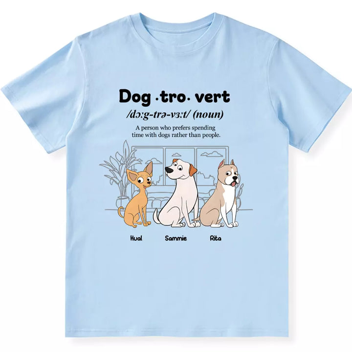 Dog Tro Vert - Personalized Custom Unisex T-Shirt