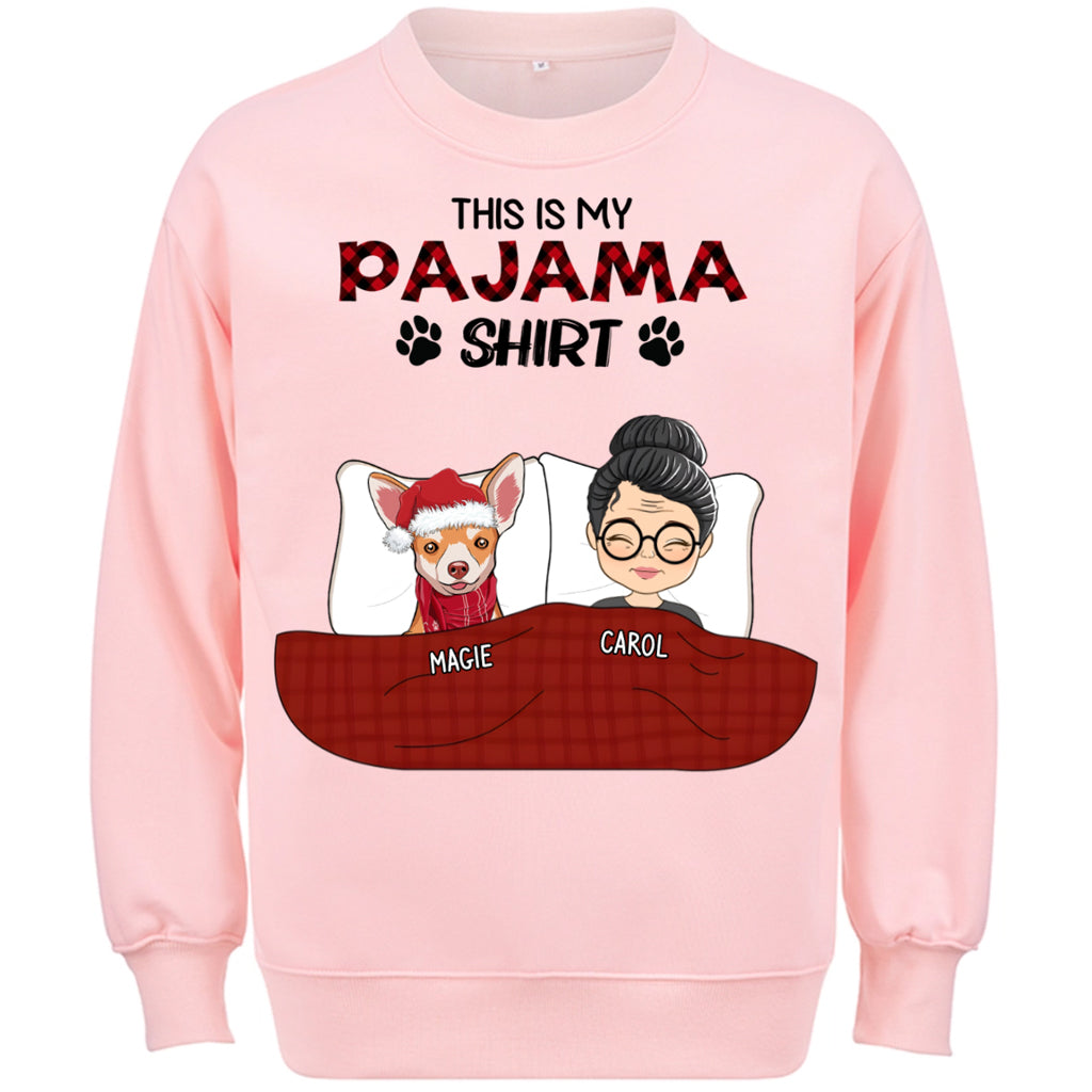 This Is My Christmas Pawjama - Personalized Custom Sweatshirt