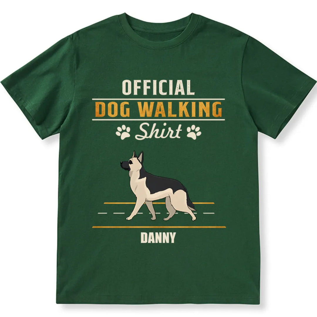 Official Walking Shirt - Personalized Custom Unisex T-shirt